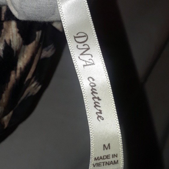 Leopard zipper crop top - Picture 2 of 2